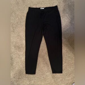 LOFT Lou and Grey Women’s Black Joggers Large Soft
